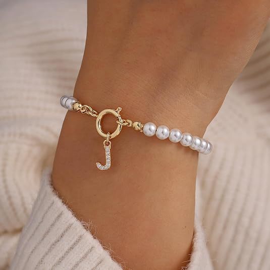 Armbänder mit Buchstaben Auden Key | Gold