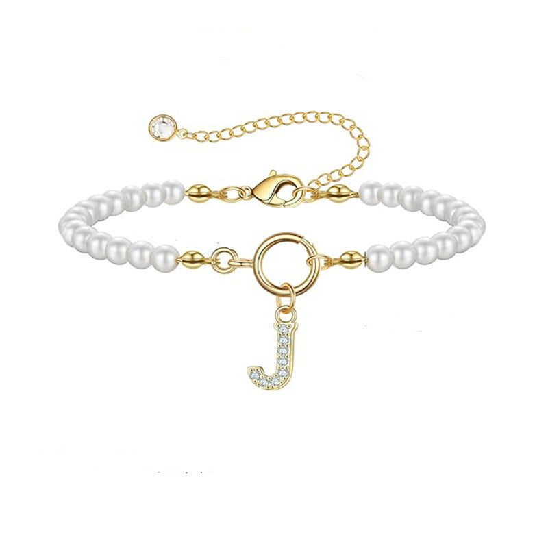Armbänder mit Buchstaben Auden Key | Gold