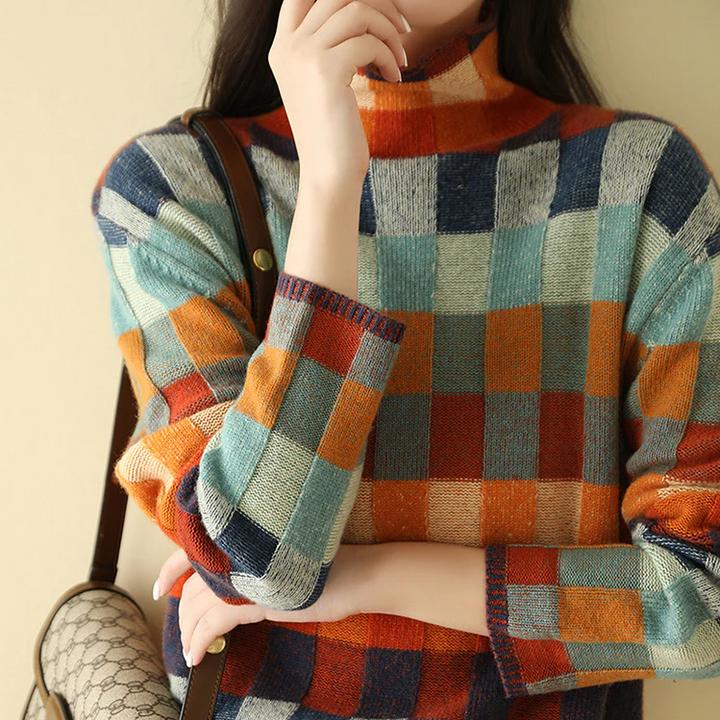 Heleen | Bequemer Retro-Pullover