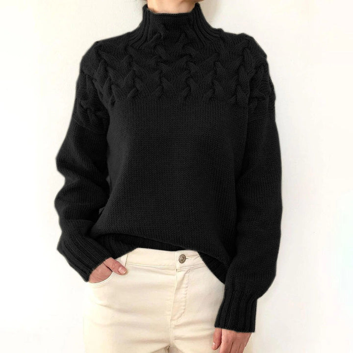 Ineke | Warmer Strickrollkragenpullover